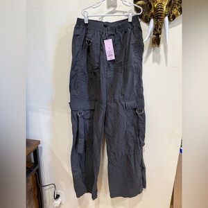 Wild Fable Charcoal Cargo Pants for Men